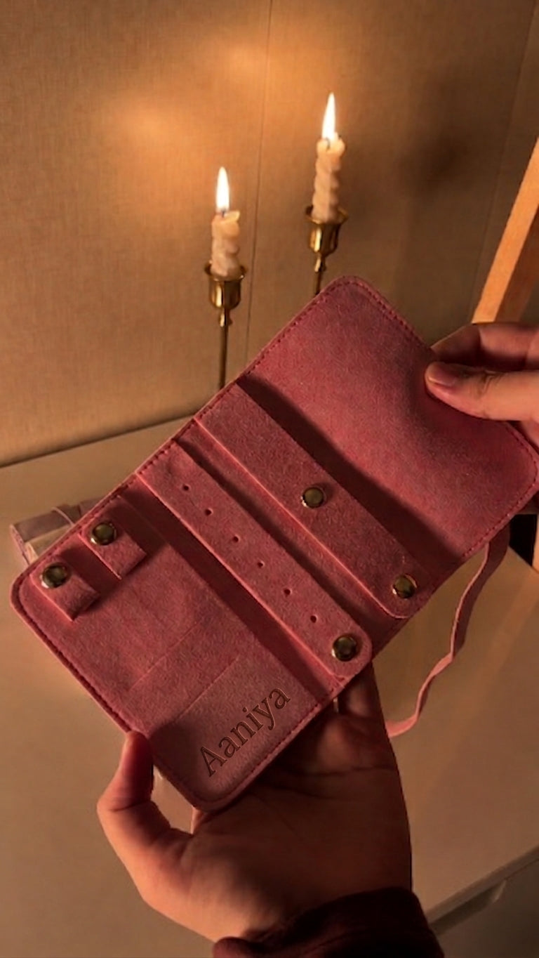 Velin Pouch - Pink