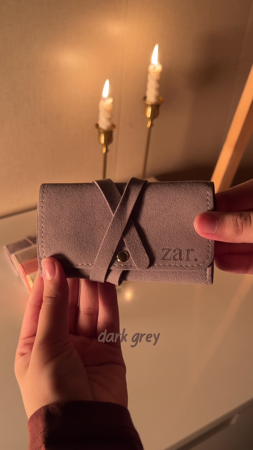Velin Pouch - Dark Grey